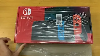 日版 Nintendo Switch 续航版 开箱