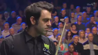 Ronnie O'Sullivan clear the table with one visit after competitor opened frame, No.16