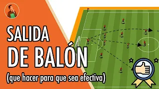 SALIDA DE BALÓN (desde saque de meta) | 10 CLAVES 🥇