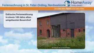 St. Peter-Ording: Exklusive Ferienwohnung in einem 100 Jahre alten - FeWo-direkt.de Video