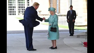 Live: Donald Trump meets the Queen at Buckingham Palace | ITV News
