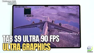 Samsung Galaxy Tab S9 Ultra Pubg NEW STATE Max Setting | 90 FPS Ultra Graphics