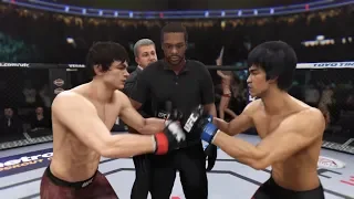 Olivier Aubin - Mercier vs. Bruce Lee (EA sports UFC 3) - Rematch - CPU vs. CPU