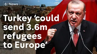 Syria: Turkey threatens to send millions of refugees to Europe if war against Kurds interfered with