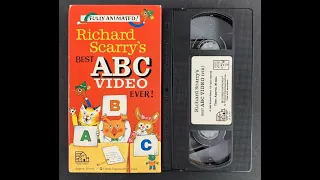 Richard Scarry's Best ABC Video Ever - VHS - Rip!