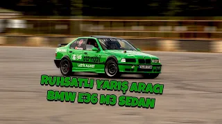 Ruhsatlı Yarış Aracı BMW E36 M3 Sedan #bmw #m3 #drift #racing