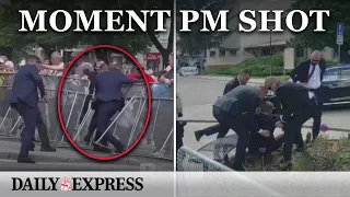 Fico shooting caught on camera as Slovakian prime minister fights for his life