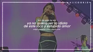 TWICE - CRAZY STUPID LOVE (Live Stage HD) - Sub Español/Easy Lyrics/Hangul