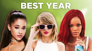 The Best Year Of the Biggest popstars
