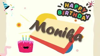 Monika Happy Birthday | Video Song with Name