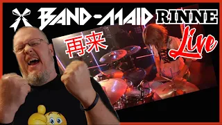 Band-Maid Rinne LIVE (REACTION) | 転生 | Japanese Hard Rock Masters | #bandmaid