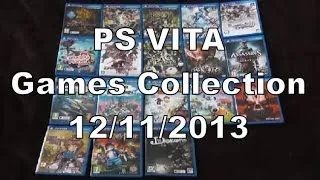 PS Vita - My Game Collection - Physical + Digital - 12/11/2013 (Links To Videos In Description)