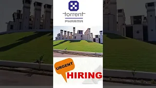 Torrent Pharma R&D Job | Torrent Pharma is Hiring for the R&D center in Gandhinagar | #Shorts