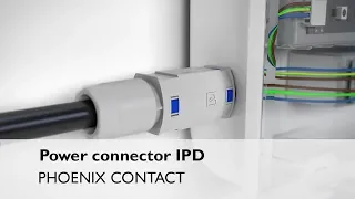 Light connection with panel feed-throughs – IPD installation system