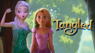 Elsa and Rapunzel Snuggly Duckling | Frozen 3 [Tangled Fanmade Scene]