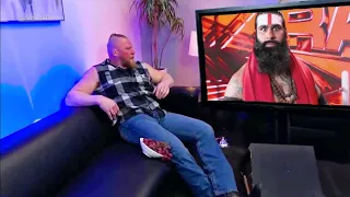 Veer Mahaan Open Challenge to Brock Lesnar & Roman Reigns in WWE Raw Today 2022 || Veer Destroy Omos