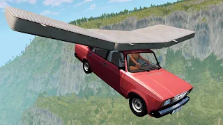 ОН ХОТЕЛ ЛЕТАТЬ, НО У НЕГО БЫЛ ТОЛЬКО АВТОВАЗ | BeamNG.drive