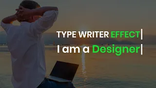 Awesome Typewriter Effect CSS  HTML & CSS | CSS Animation Effects | Code4Education (2020)