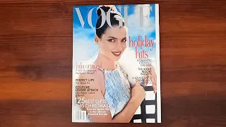 1995 December ASMR Magazine Flip Through: Vogue w Julia Ormond