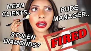 how i got fired from 6 jobs. storytime + i do makeup...