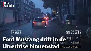 Verkeerspolitie onderschept drifter in Ford Mustang GT | RTV Utrecht