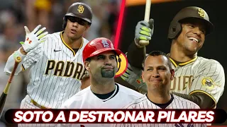 !HISTORIco! JUAN SOTO a SUPERAR MARCA DE ALBERT PUJOLS, ALEX RODRIGUEZ CON JoNRONES 🧐