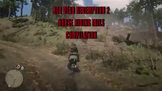 Horse Riding in Red Dead Redemption 2 - funny Fail Compilation