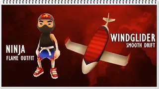 SUBWAY SURFERS - WINDGLIDER BOARD / SMOOTH DRIFT | HD