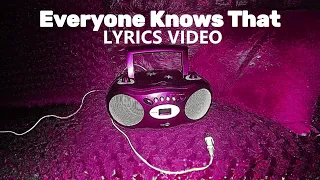 Christopher Saint Booth – Ulterior Motives (Everyone Knows That) - FULL SONG ENHANCED + LYRICS