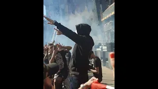 Angerfist & MC Prozac - HOAX Live at Dominator Festival 2022 - Hell Of A Ride