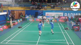 Takuro HOKI/Yugo KOBAYASHI vs LU Ching Yao/YANG Po Han |Badminton Asia Championships 2022 Nice Angle