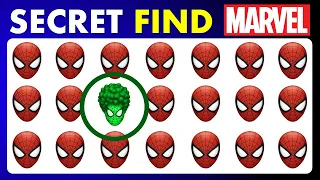 FIND THE ODD One Out 🕷️🦸‍♂️ SUPERHERO from MARVEL (Special EDITION) - Grizzly Quiz