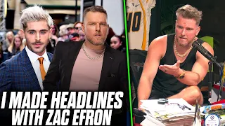 Pat McAfee Remembers The Time He Met Zac Efron, Made Tabloid Headlines