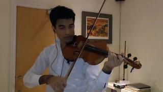Chaudhvin Ka Chand - Ka Chand - Violin Cover by Rajen Nagar