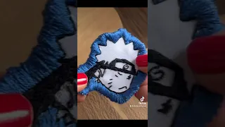 Tutorial parche bordado Naruto chibi en mi canal 🪄🪡  #shorts #bordadosamano #embroideryart