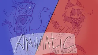 Hazbin Hotel Animatic | Vox x Alastor | Masochism Tango