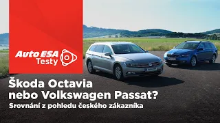 TEST: Škoda Octavia Kombi vs Volkswagen Passat Variant