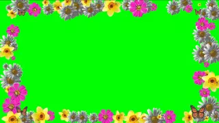 Рамка из цветов - Frame of flowers