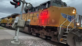 UP 6173 Leads NB UP Manifest In Laredo, TX