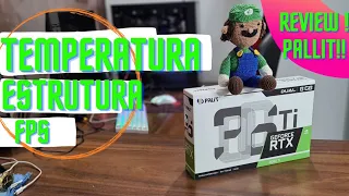 REVIEW COMPLETO RTX 3060 TI PALLIT DUAL FAN !