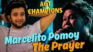 Singer Reacts to Marcelito Pomoy - The Prayer | DUAL VOICES | America's Got Talent: Champions |