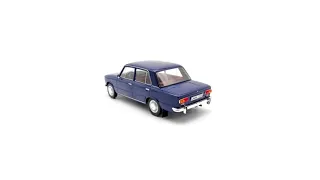 NEW 2021 Lada 1200 White Box Video Diecast Scale Model Car 124 Unboxing