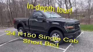 2024 FORD f150 Single Cab Short Bed Coyote V8 In-depth tour