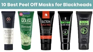 10 Best Peel Off Masks for Blackheads 2019 | Best Activated Charcoal Black Peel Off Mask