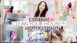 HOME RESET! Clean YOUR HOUSE with ME! EXTREME CLEANING MOTIVATION 2022 | Alexandra Beuter