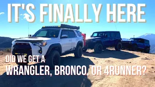 It’s Finally Here! Did We Get a Jeep Wrangler, Ford Bronco, or Toyota 4Runner – The Surprise Reveal