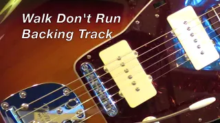 Guitar Backing Track: Walk Don't Run [The Ventures]