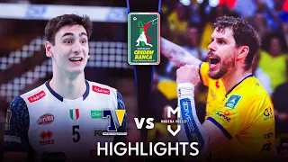 Trentino vs Modena | Highlights | Superlega | Quarterfinals | Round 3