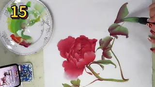 Lesson 15_Learning to Paint Peonies_有字幕 (With subtitles)