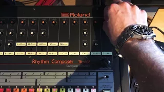 Roland Jupiter-8 din synced by Roland TR-808